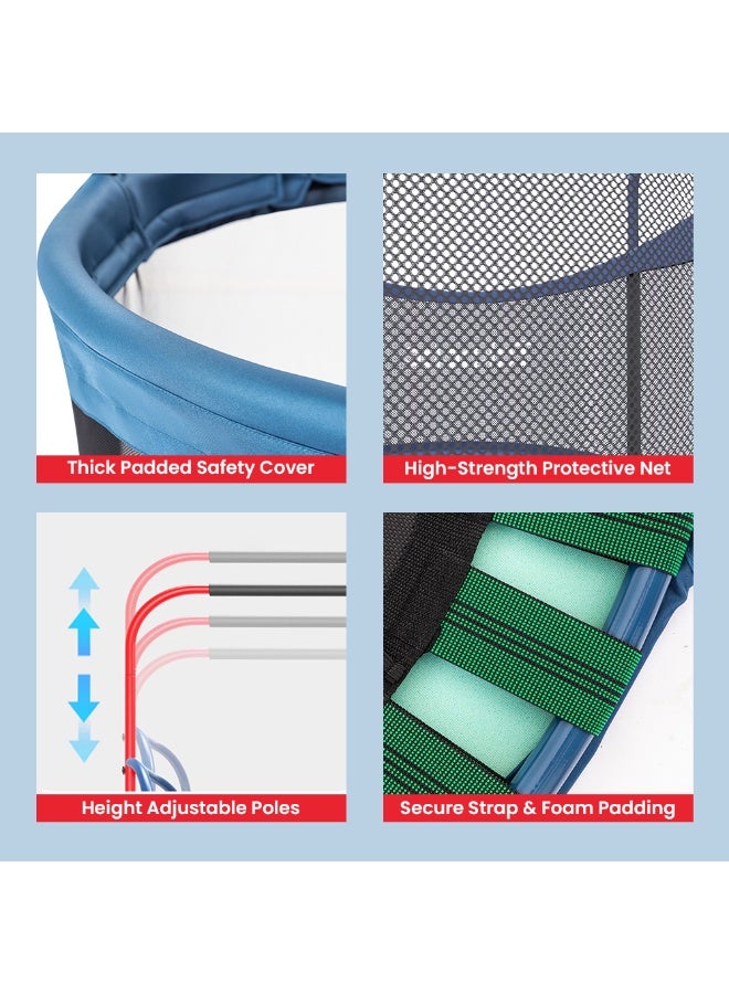 TEKNUM Trampoline Bounce Pro - Blue - Image 5