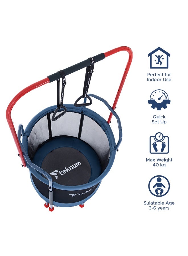 TEKNUM Trampoline Bounce Pro - Blue - Image 3