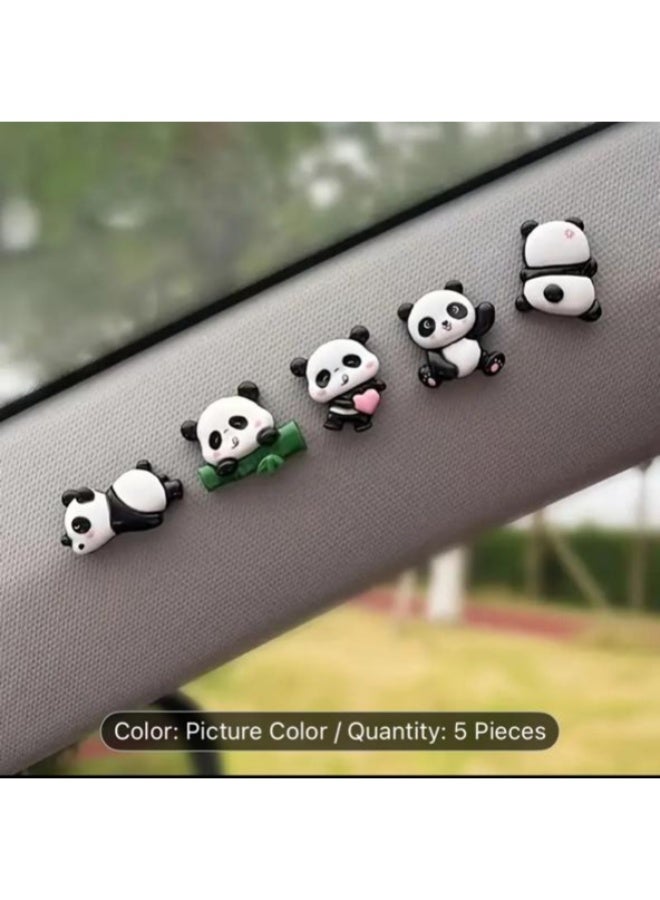 5 Cute Panda Car Accessories - Image 1