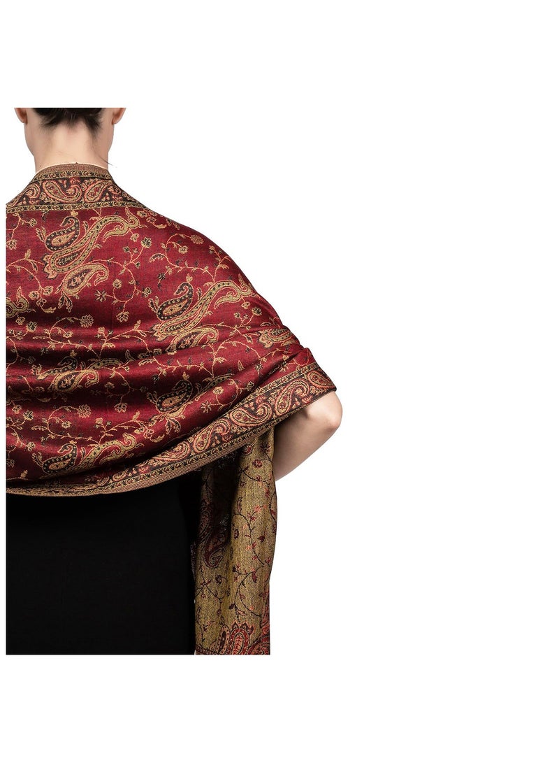 "Luxury Cashmere Wrap for Women - Ultra-Soft All-Season Shawl for UAE Weddings, Desert Resorts & Daily Elegance | Breathable Lightweight Abaya Companion" - Image 3