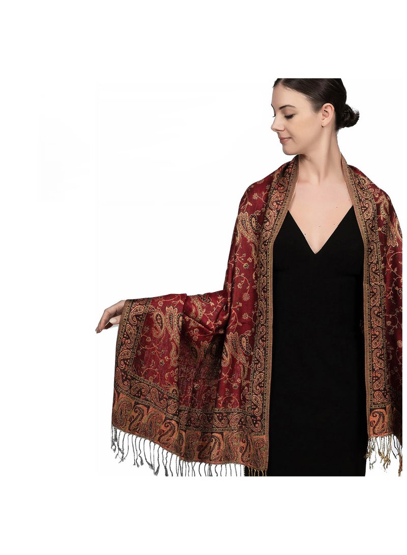 "Luxury Cashmere Wrap for Women - Ultra-Soft All-Season Shawl for UAE Weddings, Desert Resorts & Daily Elegance | Breathable Lightweight Abaya Companion" - Image 2