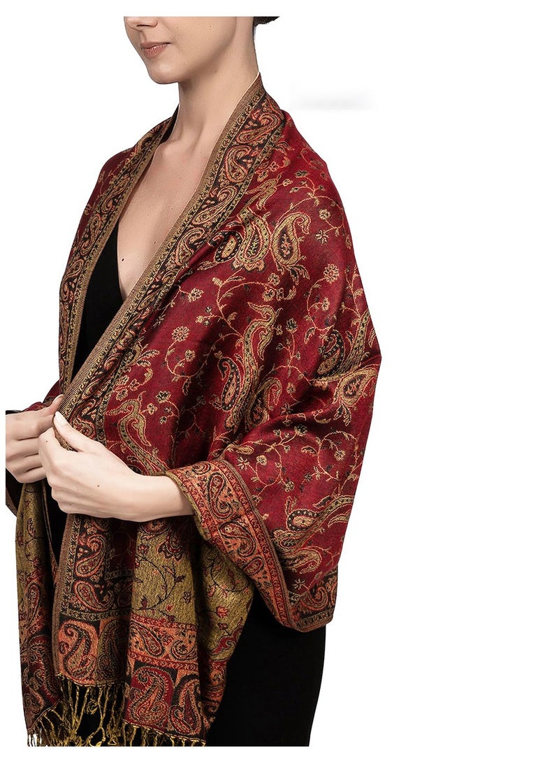 "Luxury Cashmere Wrap for Women - Ultra-Soft All-Season Shawl for UAE Weddings, Desert Resorts & Daily Elegance | Breathable Lightweight Abaya Companion" - Image 1