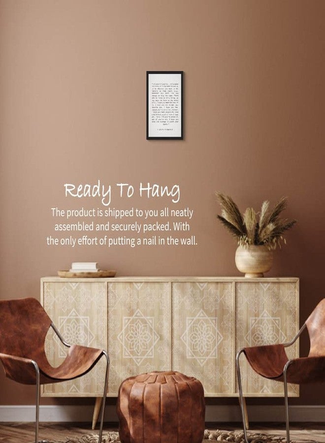 SC CREATIVES Book Readers Quotes Wall Frame | Wall Hangings | 12 x 9 Inches | Ready To Hang - Image 2