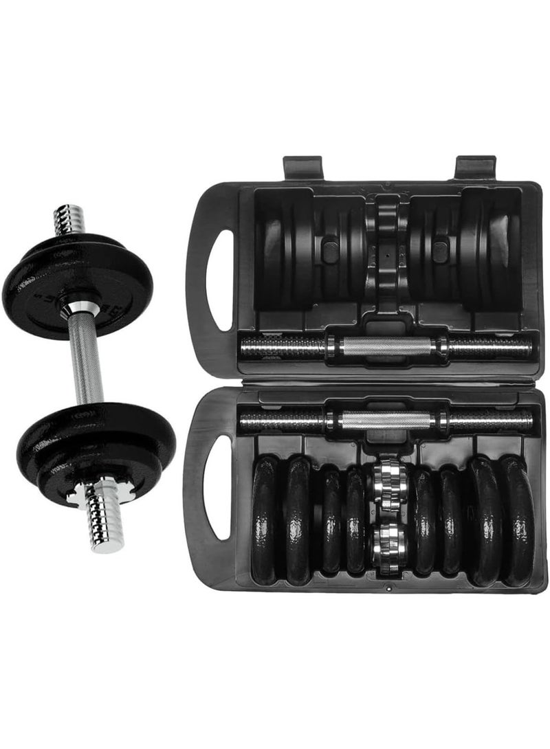 bunca dumbbell exercise weights slip-resistant handle 20 kg - Image 1