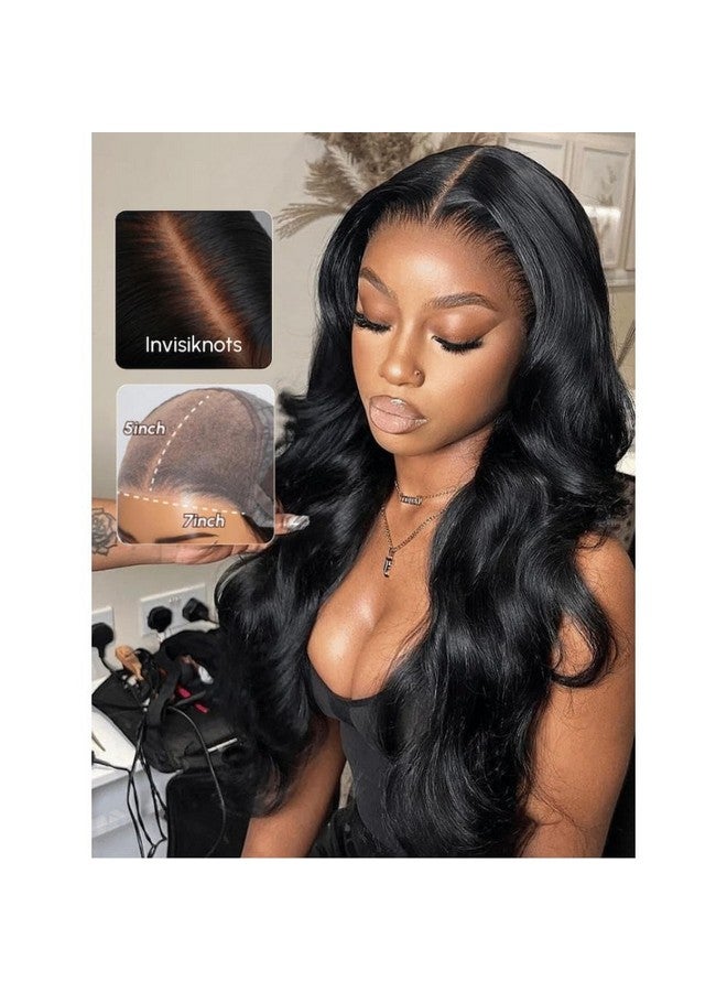 بيوتي فوريفر باروكة شعر طبيعي بدون غراء من Beauty Forever مقاس 7x5 Bye Bye Knots، باروكة شعر طبيعي بدون غراء، مموجة ثلاثية الأبعاد، شعر بشري مع عقد مبيضة، باروكة شعر طبيعي منفوشة مسبقًا للمبتدئين، كثافة 150%، لون طبيعي، 18 بوصة - Image 2