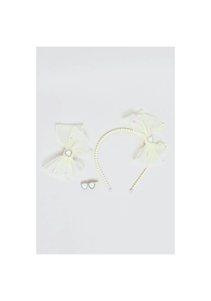 أر أند بي Hairband & Hairclip Set