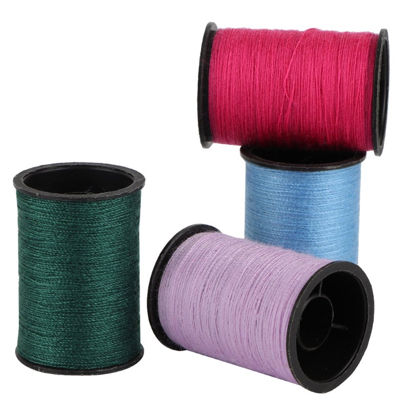 64PCS Colorful Hand Machine Sewing Thread Cord Set Clothes String Spool Box FR-197 - Image 3