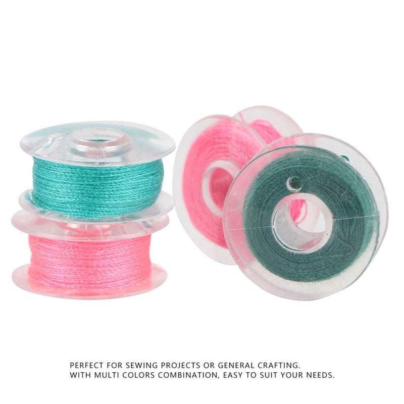 64PCS Colorful Hand Machine Sewing Thread Cord Set Clothes String Spool Box FR-197 - Image 5