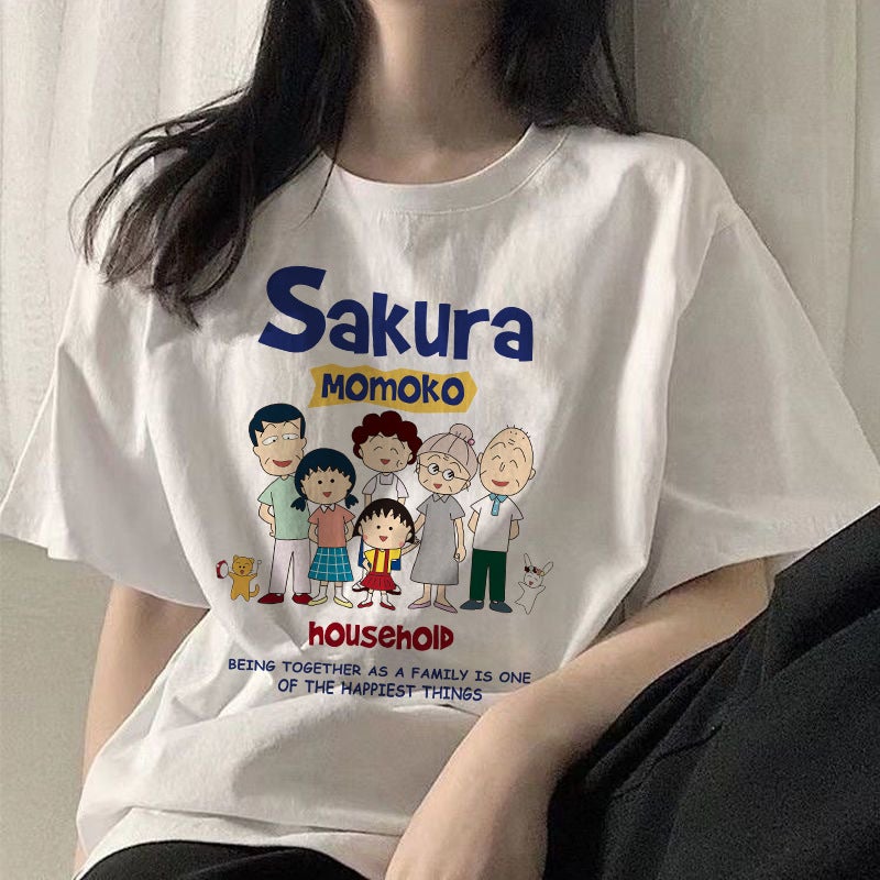 Hong Kong style ice silk short sleeve T-shirt men's and women's same national fashion Chinese style printed couple summer loose top half sleeve - Image 1