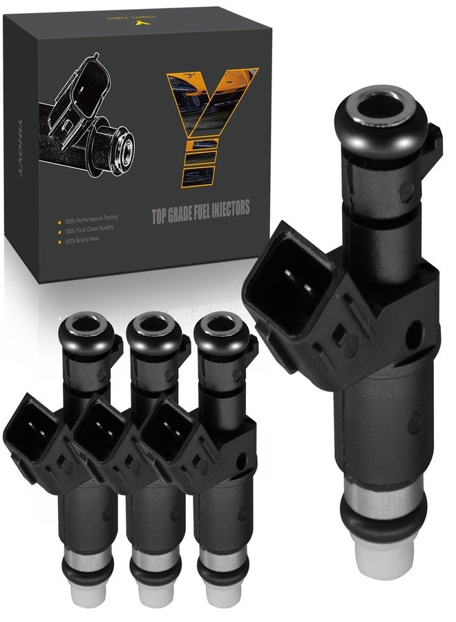 YIHOVY Upgraded Fuel Injectors FJ785 fit for Honda 2010-2013 City L4 1.5L 2006-2011 Civic L4 1.8L 2009-2013 Fit L4 1.5L, 16450RNAA01 (4) - Image 1
