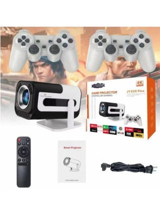 JY320 Plus Smart Projector: Native 1080P Full HD, 4K Decoding, Android 13, 2GB/16GB, Amlogic T950S, 180° Rotation, Auto Keystone, 150" Screen, BT 5.0, HiFi Stereo Speakers, Gaming Mode, Compatible with PS5, Fire Stick, Laptops & More – Ultimate Home Theater & Gaming Experience - pzsku/Z6F03AD7B2E41F85FE7CFZ/45/1746208407/e417ee3e-fa17-4157-a3e5-9a920bd61f86