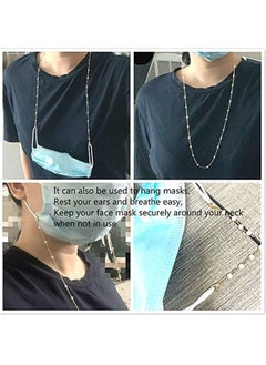 Ant Pearl Beaded Eyeglass Chain, Fashion Sunglasses Chain Reading Eyeglasses Cord, Eyewear Retainer Reading Eyeglass Necklace  - Image 5