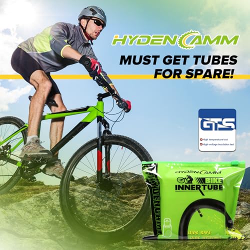 Hydencamm 2 Pack 20x2.125/2.40 Bike Tube, 20x2.40 Bike Tube with 35mm AV, Premium Butyl 20x2.35 Tube with 2 Tire Levers, 20x2.125/2.20/2.25/2.30/2.35/2.40 Compatible with MTB, City Bikes by Hydencamm - Image 4