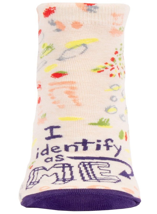 Blue Q I Identify As Me W-Ankle Socks - Image 2