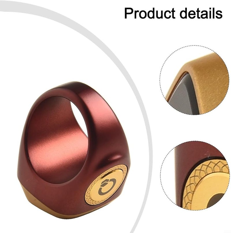 سبحة رقمية مع تذكير بالاهتزاز، عداد مقاوم للماء، شاشة 20 ملم بلون الكاري - Image 3