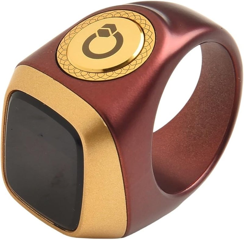 سبحة رقمية مع تذكير بالاهتزاز، عداد مقاوم للماء، شاشة 20 ملم بلون الكاري - Image 2