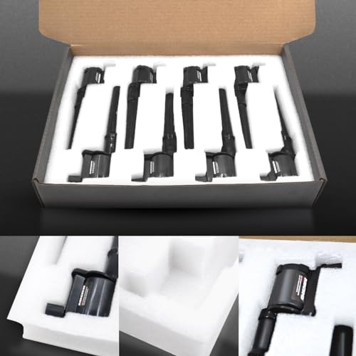 Micro Set of 8 Ignition Coil Pack Compatible with Ford Mustang Lincoln Navigator Continental Mark VIII Aviator Panoz 4.6L 5.4L V8 Replacement for DG512 UF191 C1141 - Image 5