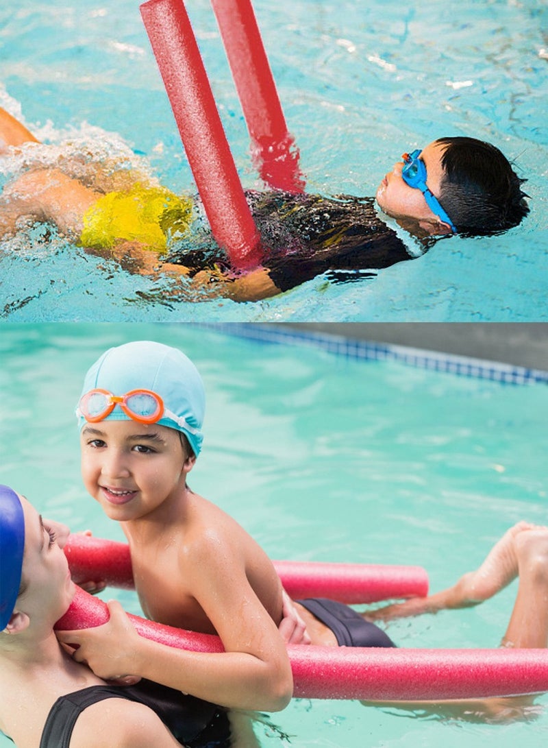 Wave Swimming Noodle Swim Pool Noodle, Water Float Aid Noodles Foam Float, Suitable for Children and Adult, Kids Floatation Device Flexible Strong Noodle Swim Support, Solid Foam Swimming Stick - Image 5