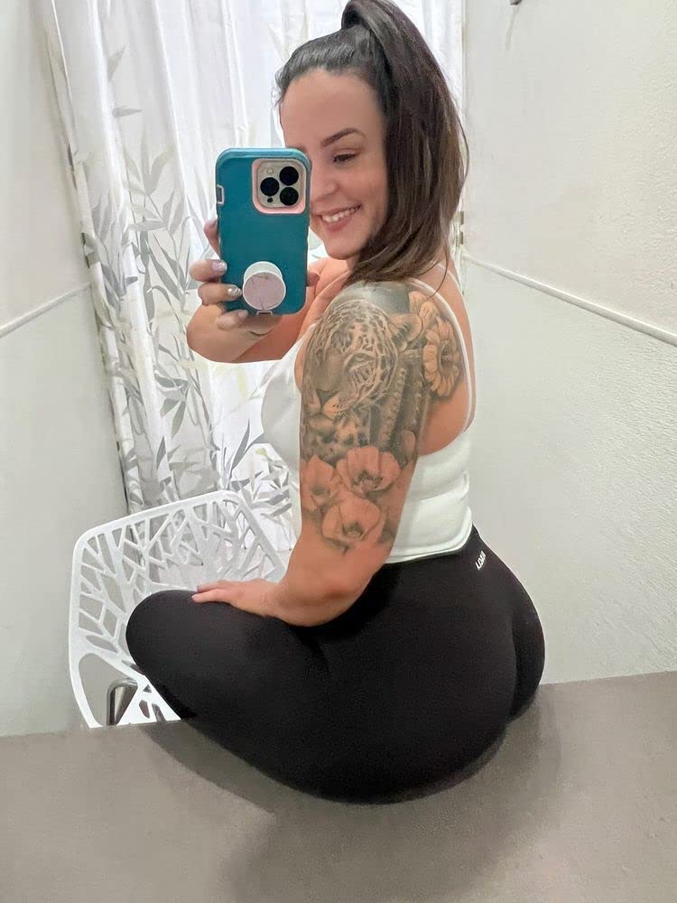 AUROLA طقم 3 قطع من أوروولا ل leggings تعزيز التمارين للنساء، بنطلونات ضاغطة بدون seams، تحكم في البطن، للياقة البدنية، الرياضة، اليوغا - Image 3
