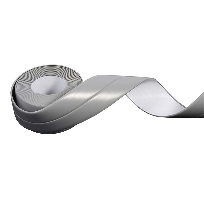 KaLaiXing Tub and Wall Sealing Caulk Strip Waterproof Self-Adhesive Decorative Tape (JD04, Grey) (Assorted Colors) - Image 4