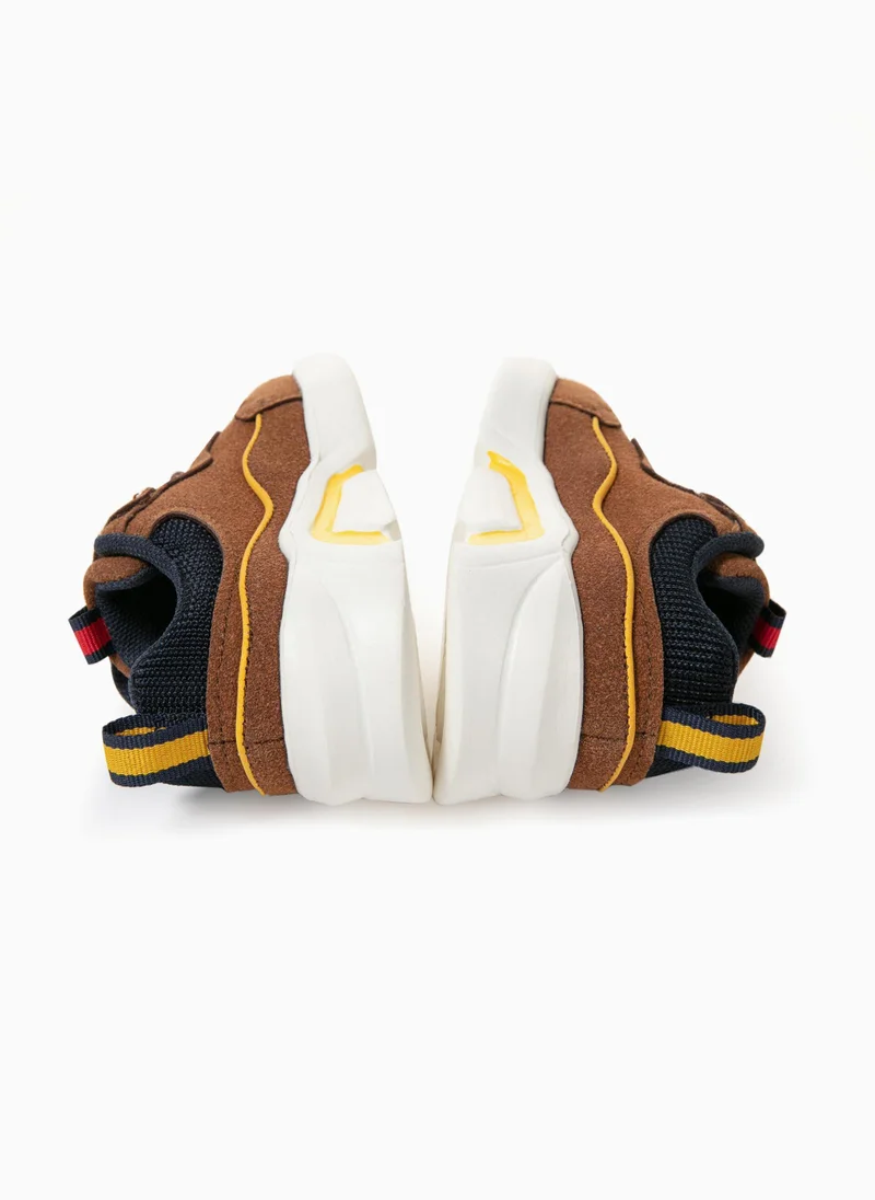Zippy Zippy Baby Boy Shoes Swiss Zy Superlight Runner Brown