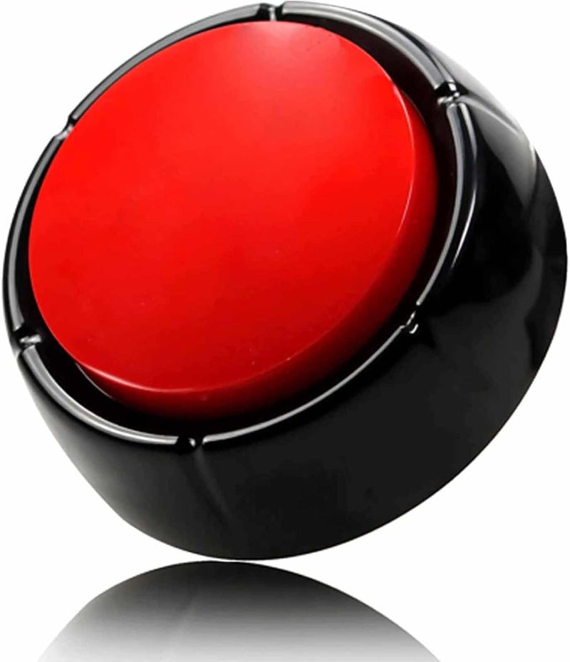 Buttons for Recording Calls, 30-Second Recording Button, Easy Answer, Custom Sound (Red) - Image 1