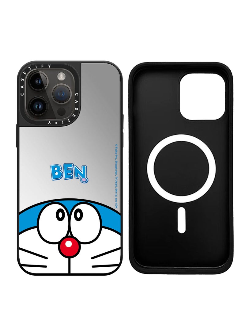 Casetify - iPhone 14 Pro Max Mirror MagSafe Doraemon Series Case - Image 1