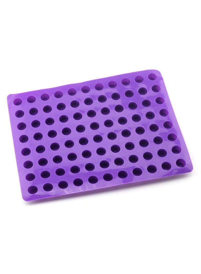 DubaiGallery 88 Cavities Mini Round Cheese Cakes Molds Baking Silicone Mold For Chocolate Truffle Jelly And Candy Ice Mold - Image 4