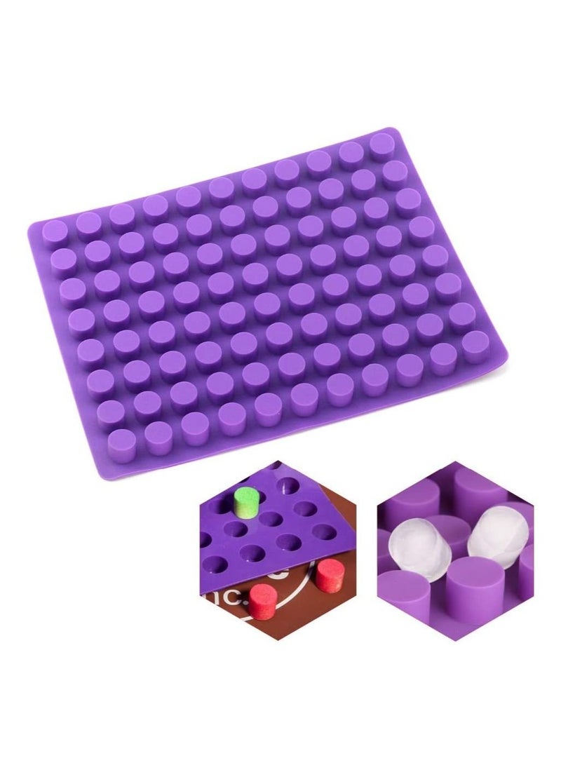 DubaiGallery 88 Cavities Mini Round Cheese Cakes Molds Baking Silicone Mold For Chocolate Truffle Jelly And Candy Ice Mold - Image 1