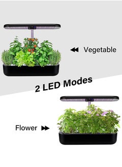 INKBIRD INKBIRD Planting Machine Growing Light Hydroponics Growing System Indoor Herb Garden Starter Kit with LED Grow Light 3L Large Capacity Germination Kit for Home Gardening Height Adjustable 12 Pots  - Image 4