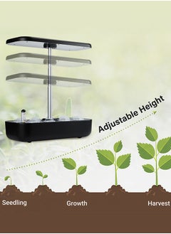 INKBIRD Planting Machine Growing Light Hydroponics Growing System Indoor Herb Garden Starter Kit with LED Grow Light 3L Large Capacity Germination Kit for Home Gardening Height Adjustable 12 Pots - pzsku/Z6F04B9886CD8ACE5348DZ/45/_/1709799092/e7fb682f-c624-4d01-b002-7e3dbdc44aaa