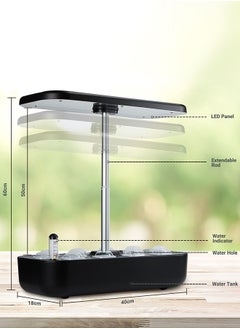 INKBIRD INKBIRD Planting Machine Growing Light Hydroponics Growing System Indoor Herb Garden Starter Kit with LED Grow Light 3L Large Capacity Germination Kit for Home Gardening Height Adjustable 12 Pots  - Image 5