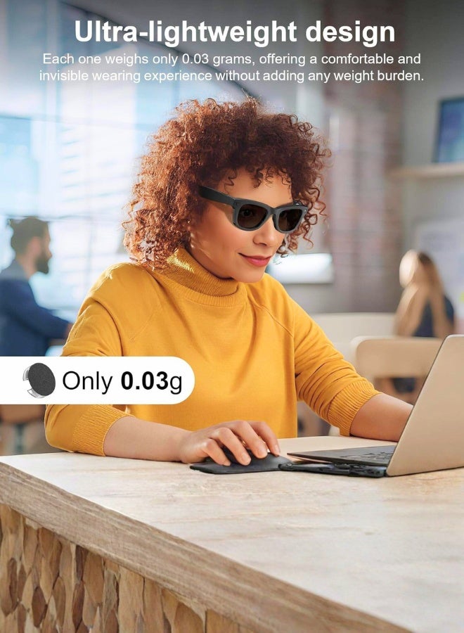 Chase Up LED Light Blocking Stickers for Ray-Ban Meta Smart Glasses – Anti-Glare Privacy Covers Compatible with Wayfarer, Skyler & Headliner Accessories - Image 2