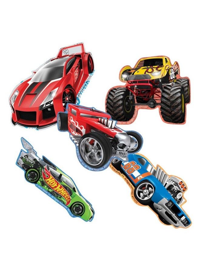 SmileMakers - Hot Wheels Shaped Stickers Prizes 100 Per Pack - Image 1