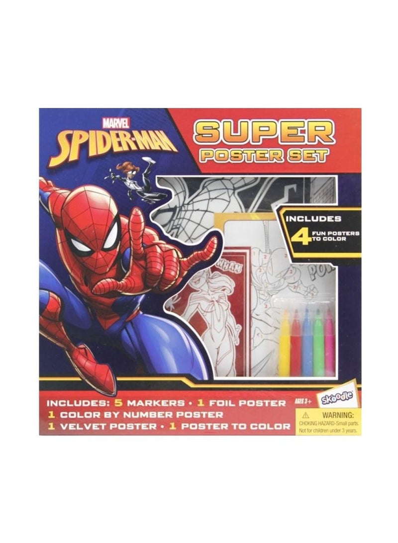 Rainbow max SKOODLE - MARVEL SPIDER-MAN SUPER POSTER SET