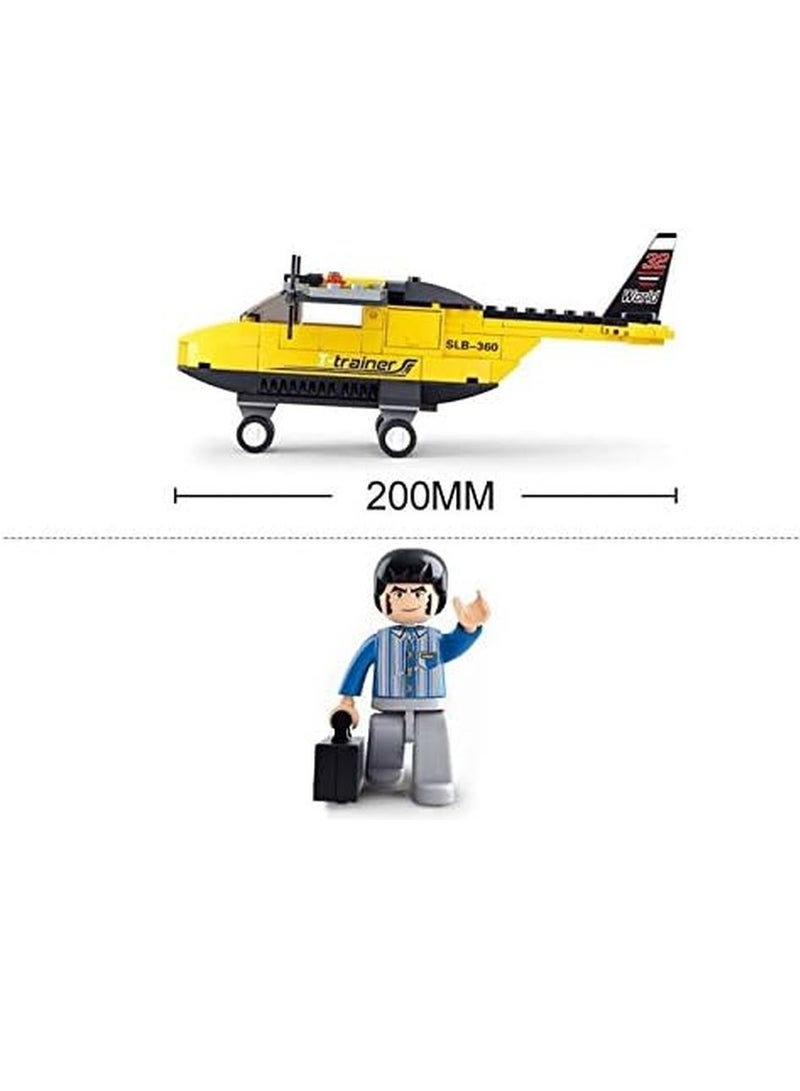 Sluban Sluban - Aviation-T Trainer Aircraft 110 Pieces - M38-B0360  - Image 4