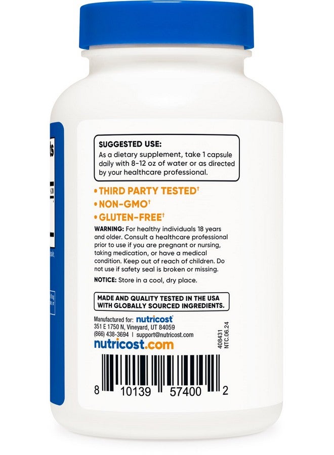 Nutricost Milk Thistle 1,000mg Equivalent, 120 Capsules - 250mg of 4:1 Extract - Vegan, Non-GMO and Gluten Free - Image 4