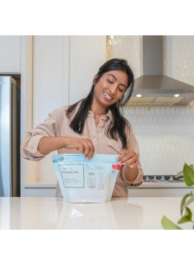 Ameda Cleanease Microwaveable Steam Sterilizer Bags For Baby Bottles & Breast Pump Parts | Microwave Sterilizer For Baby Bottles | Breast Pump Sterilizer Bags | Bpa Free | 20 Uses Per Bag (7 Count) - Image 4