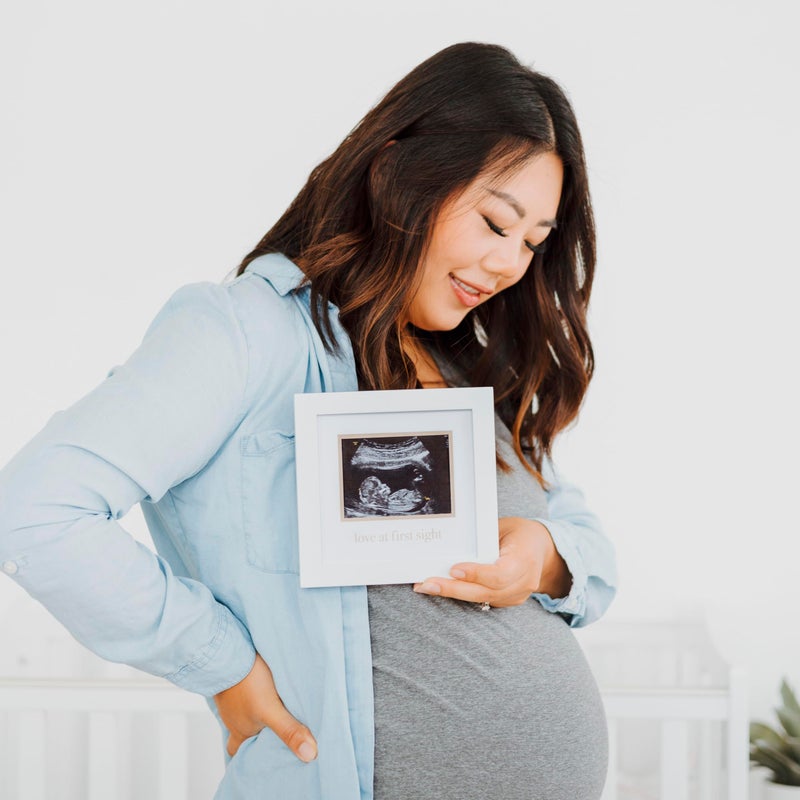 Pearhead Love At First Sight Sonogram Frame  Ultrasound Picture Frame  Pregnancy Announcement Photo Frame  Baby Keepsake Gift For Expecting Parents - Image 4