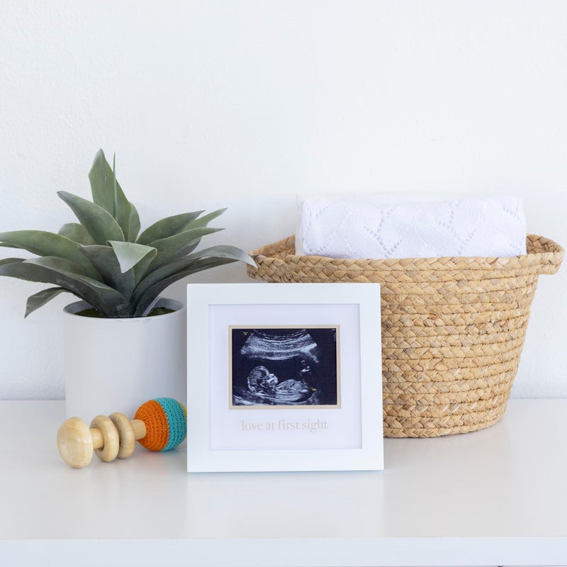 Pearhead Love At First Sight Sonogram Frame  Ultrasound Picture Frame  Pregnancy Announcement Photo Frame  Baby Keepsake Gift For Expecting Parents - Image 5