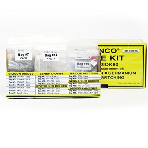 إلينكو Elenco Diode 80 قطعة مجموعة - Image 2