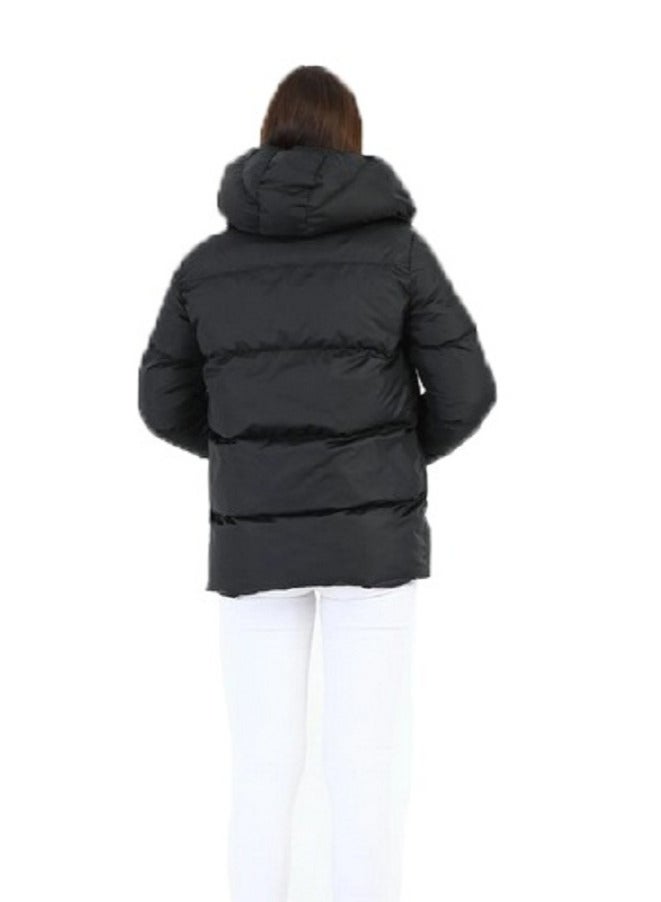 general Bomber Jacket with Removable Hood For Women - Image 5