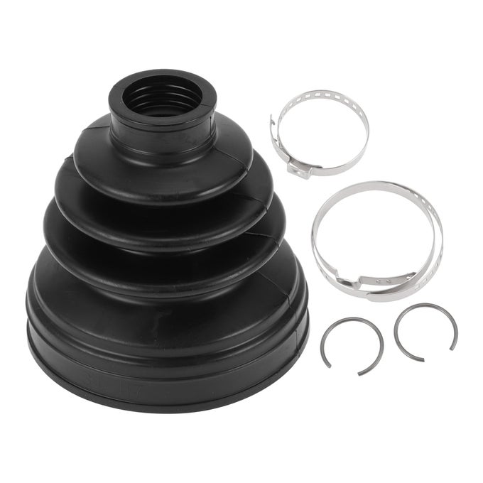 1 Set CV Joint Boot Kit for Nissan Maxima 2002 for Nissan Juke 20142017 Inner Constant Velocity Joint Boot WClamps No397416N225 Black Rubber