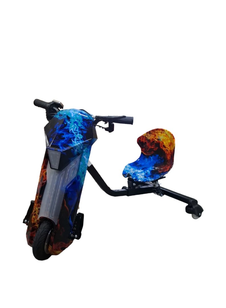 Drift Scooter 36V Mix Z-39 Electric Kids Drift Scooter with 360° Spins, Bluetooth Music, LED Lights, Adjustable Seat & Hand Brake