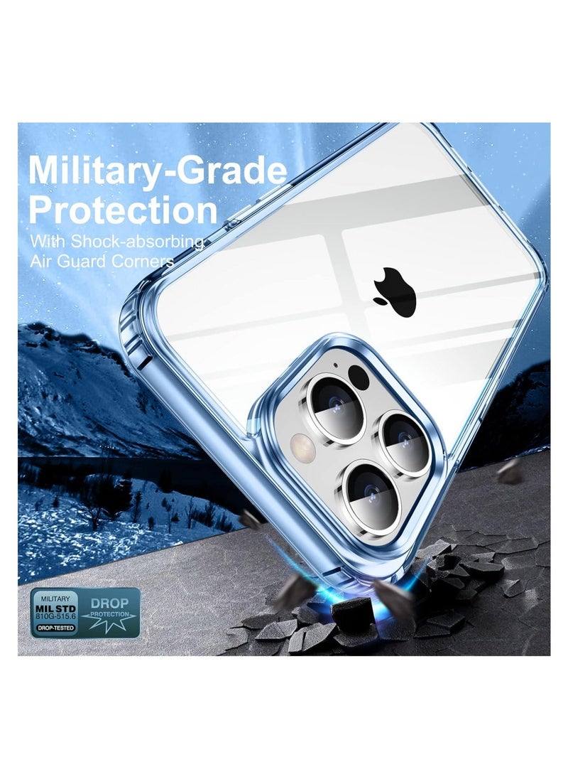 Raxoom Crystal Clear Designed for iPhone 13 Pro Case, [Not Yellowing] Slim Thin Clear Phone Case for iPhone 13 Pro 6.1 inch - Image 2