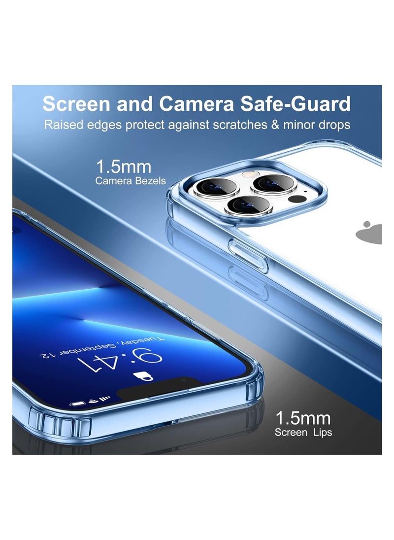 Raxoom Crystal Clear Designed for iPhone 13 Pro Case, [Not Yellowing] Slim Thin Clear Phone Case for iPhone 13 Pro 6.1 inch - Image 5