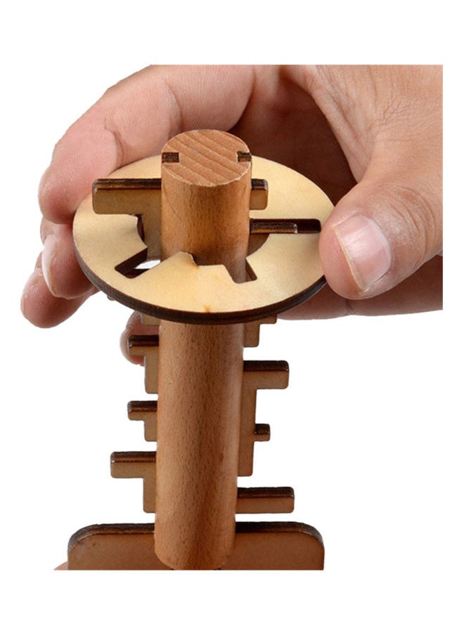 Wooden Kong Ming Luban Lock Brain Teaser