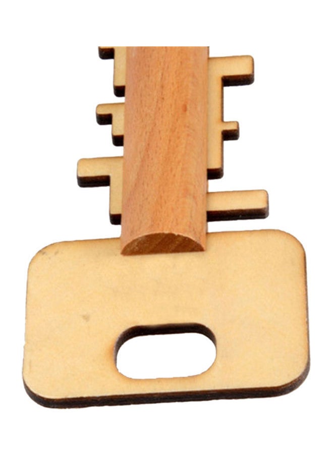 Wooden Kong Ming Luban Lock Brain Teaser