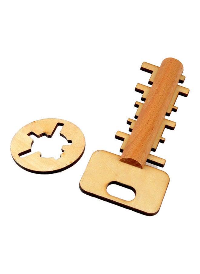 Wooden Kong Ming Luban Lock Brain Teaser