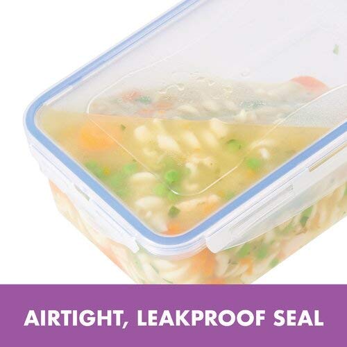 ENTITY Bread Box Container for Fridge Bread boxes for Storage Airtight Container for Storage BPA Free 3800ml Transparent Plastic - Image 4
